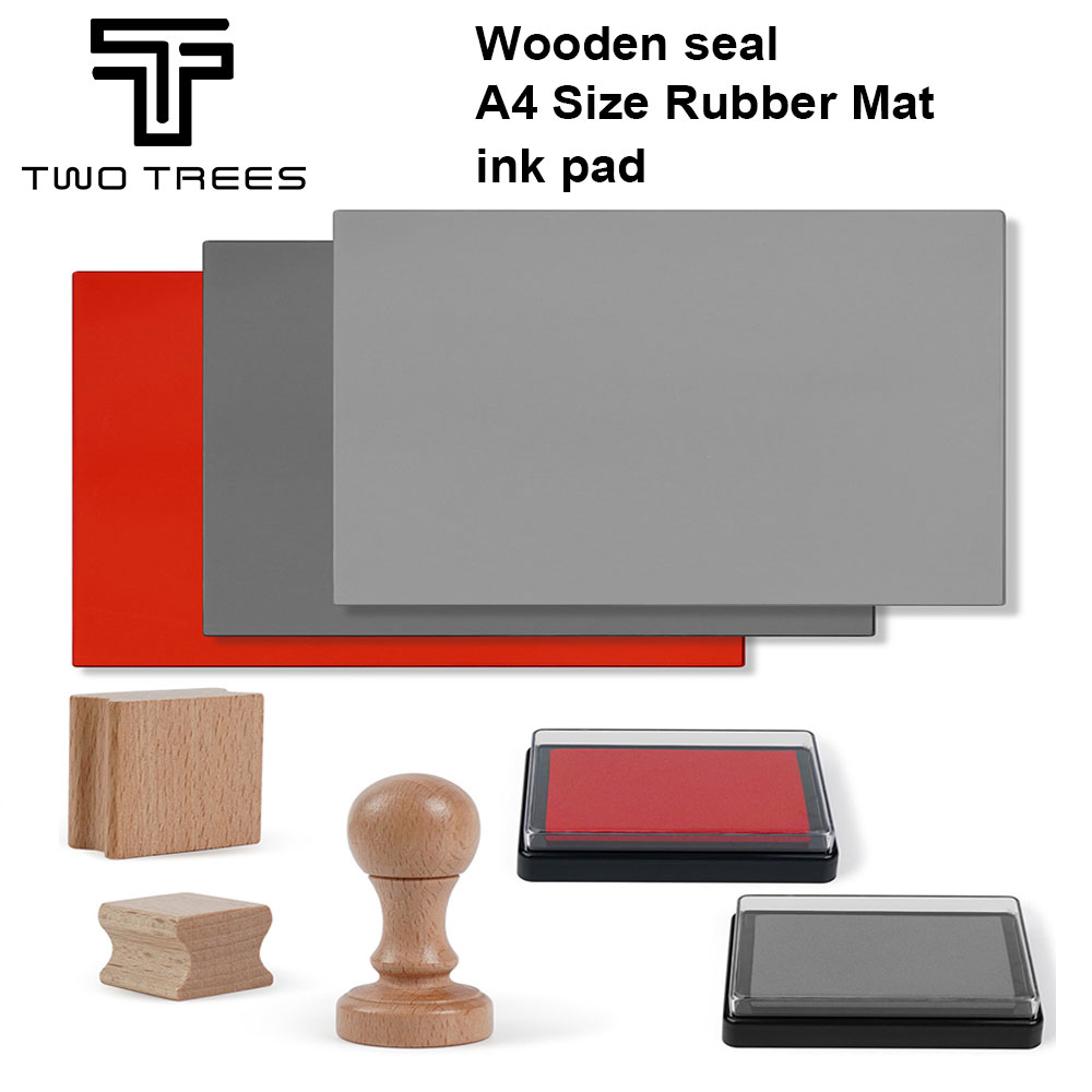 Laser Marking Machine - Twotrees Laser Graveur Rubber Stempel Houten