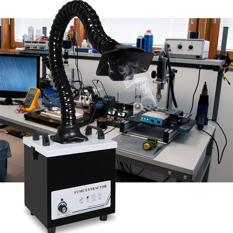 Laser Marking Machine - Soldeerdamp Purifier Onderhoud Station Soldeerbout Lasermarkering