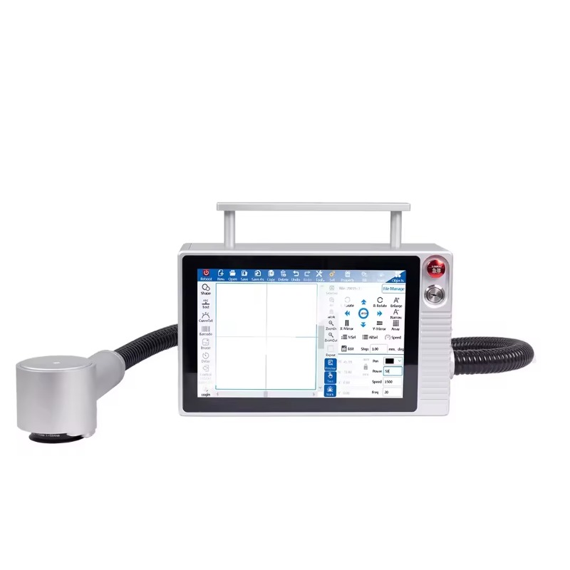 18W luchtgekoelde datamatrixve - Laser Marking Machine recensie en prijs